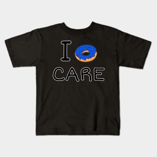 I Donut care Kids T-Shirt